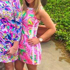 Lilly Pulitzer all nighter shift dress size 0